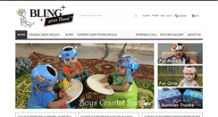Desktop Screenshot of blingyourband.com